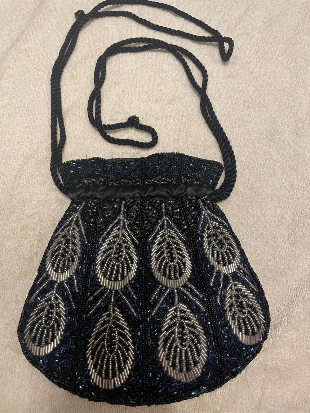 Embellished Beaded Evening Bag
